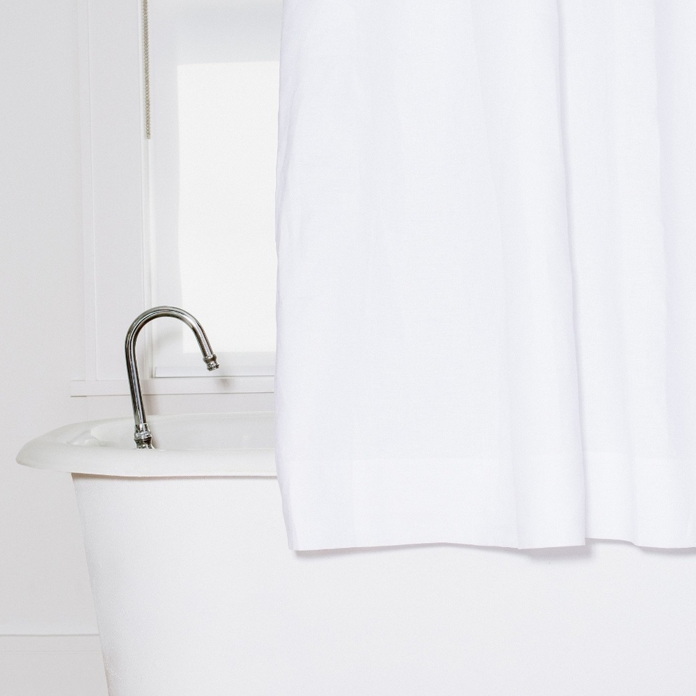 Snowe Linen Shower Curtain